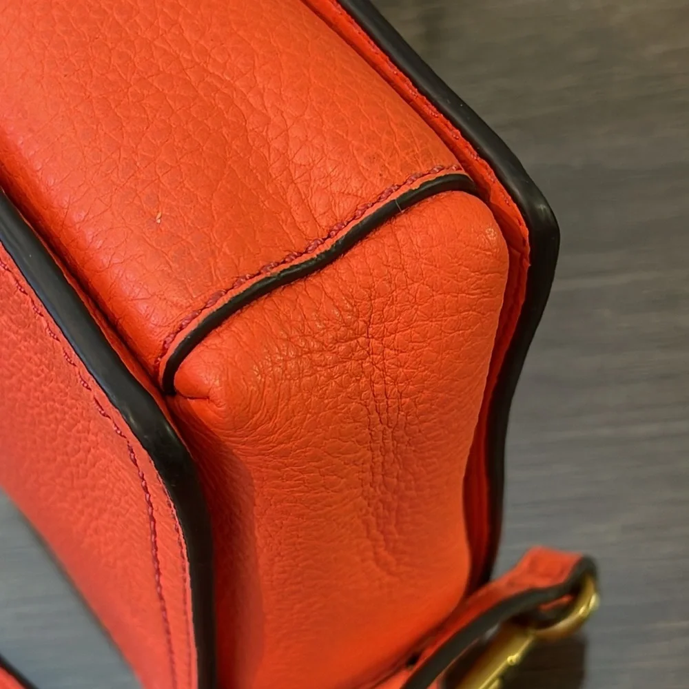 Fossil Women's Campbell Crossbody Bag Lava - Coral - Picture 7 of 17